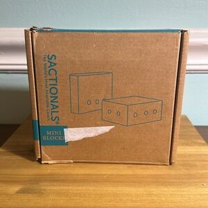 Like New Lovesac Mini Sactionals Magnetic Blocks Set
